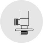 Угловой клапан